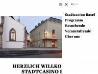 stadtcasino-basel.ch Webseite Vorschau