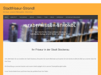 stadtfriseur-strondl.at Webseite Vorschau