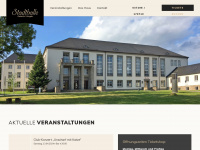 stadthalle-oelsnitz.de Webseite Vorschau