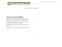 stadthofpraxis.ch Webseite Vorschau