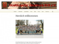 stadtkapelle-miesbach.de Webseite Vorschau