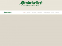 stadtkeller-fehring.at Webseite Vorschau