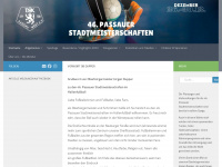 stadtmeisterschaft-passau.de Webseite Vorschau