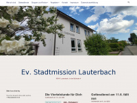 stadtmission-lauterbach.de Webseite Vorschau