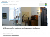 stadtmuseum-neuburg.de Webseite Vorschau