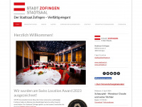 stadtsaal.ch Webseite Vorschau