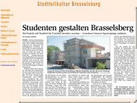 stadtteilkultur-brasselsberg.de Webseite Vorschau