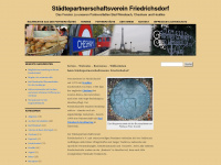 staedtepartner-friedrichsdorf.de Webseite Vorschau