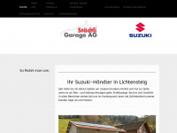 staedtligarage.ch Webseite Vorschau