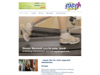 staff-fitness.at Webseite Vorschau