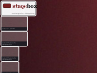 stagebox.at Webseite Vorschau