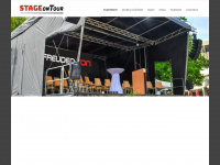 stageontour.at Webseite Vorschau