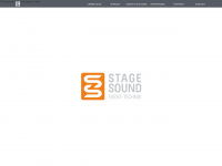 stagesound.ch Webseite Vorschau
