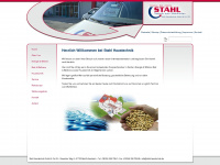 stahl-haustechnik.de Webseite Vorschau