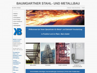stahl-und-metallbau-baumgartner.de Webseite Vorschau