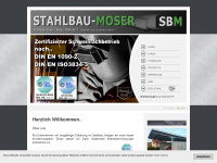 stahlbau-moser.de Webseite Vorschau