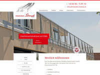 stahlbau-stengel.at Webseite Vorschau
