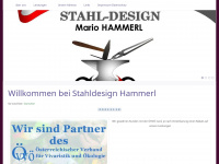 stahldesign-hammerl.at Webseite Vorschau