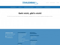 stahleinbau.ch Webseite Vorschau