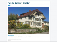 stalders.ch Webseite Vorschau