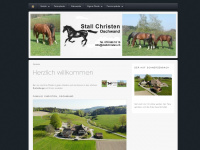stallchristen.ch Webseite Vorschau