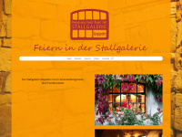stallgalerie.de Webseite Vorschau