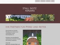 stallnotz.ch Webseite Vorschau