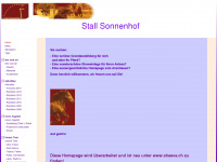 stallsonnenhof.ch Webseite Vorschau