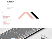 stamex.ch Webseite Vorschau