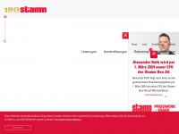 stamm-bau.ch Webseite Vorschau
