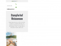 stampferhof.at Webseite Vorschau