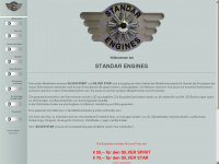 standar-engines.de Webseite Vorschau