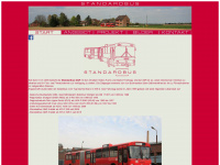 standardbus.de Webseite Vorschau