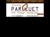 standingparquet.ch Webseite Vorschau