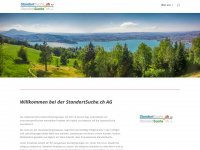 standortsuche.ch Webseite Vorschau