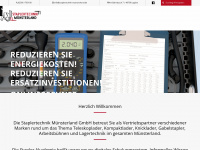staplertechnik-muensterland.de Webseite Vorschau