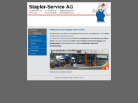 staplerservice.ch Webseite Vorschau