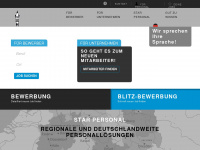 star-personaldienste.de Webseite Vorschau