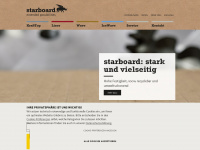 starboard.at Webseite Vorschau