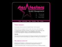 starfactory.ch Webseite Vorschau