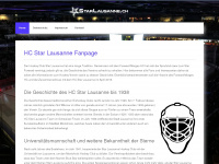 starlausanne.ch Webseite Vorschau