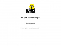 start1.at Webseite Vorschau