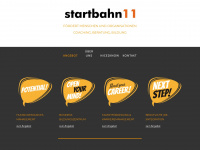 startbahn11.ch Webseite Vorschau