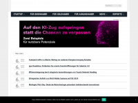 startup-report.de Webseite Vorschau