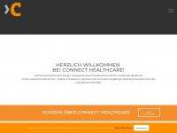 connect-healthcare.de Webseite Vorschau