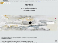 artifox.com Webseite Vorschau