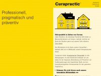 curapractic.com Webseite Vorschau