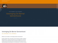 bernersennen.nl Webseite Vorschau