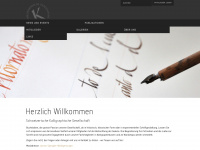 swiss-kalligraphie.ch Webseite Vorschau