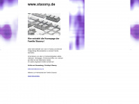 stassny.de Webseite Vorschau